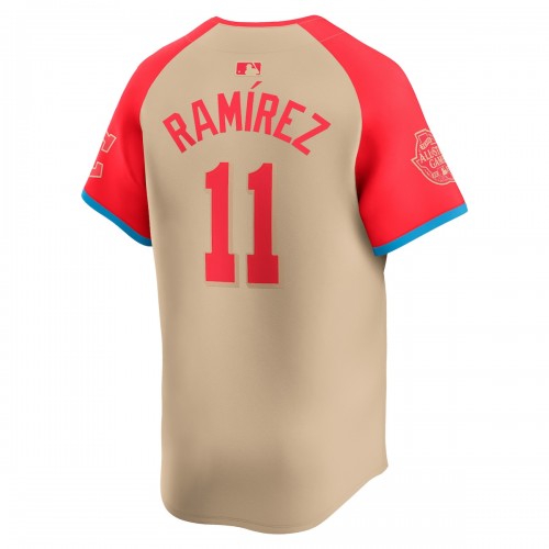 Jose Ramirez American League Nike 2024 MLB All-Star Game Limited Player Jersey - Cream