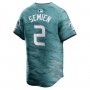 Marcus Semien American League Nike 2023 MLB All-Star Game Limited Player Jersey - Teal