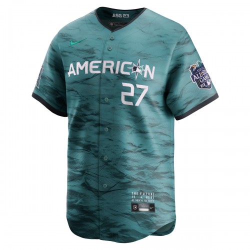 Mike Trout American League Nike 2023 MLB All-Star Game Limited Player Jersey - Teal