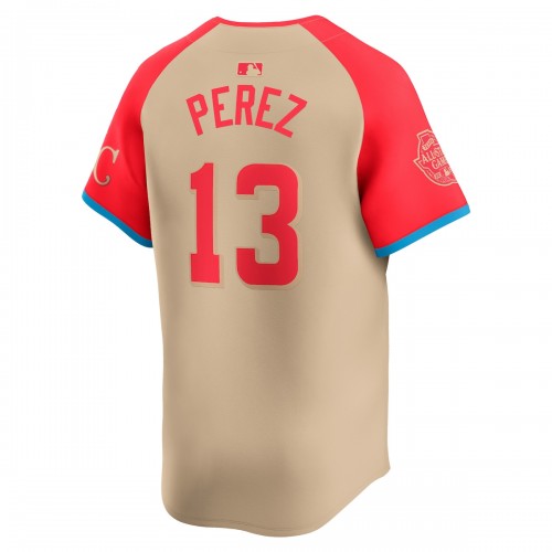 Salvador Perez American League Nike 2024 MLB All-Star Game Limited Player Jersey - Cream