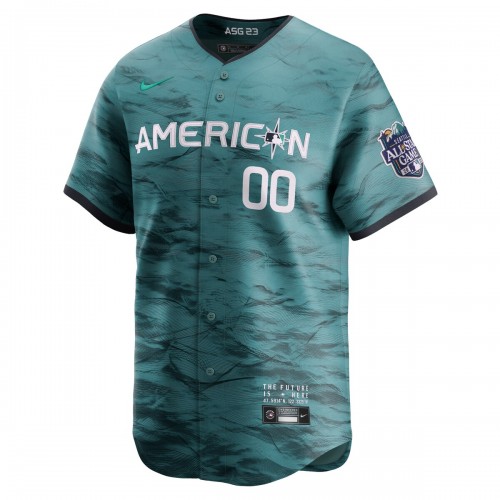 American League Nike 2023 MLB All-Star Game Custom Pick-A-Player Limited Jersey - Teal