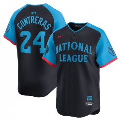 William Contreras National League Nike 2024 MLB All-Star Game Limited Player Jersey - Navy William Contreras National League Nike 2024 MLB All-Star Game Limited Player Jersey - Navy