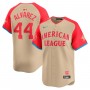 Yordan Alvarez American League Nike 2024 MLB All-Star Game Limited Player Jersey - Cream