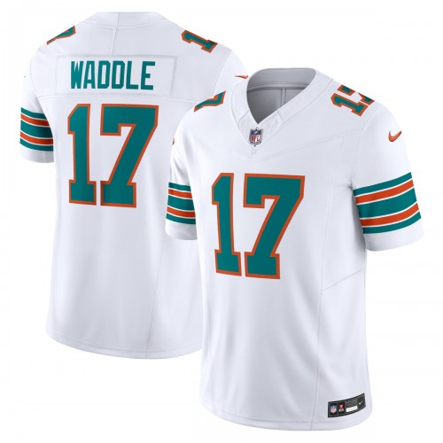 Jaylen Waddle Miami Dolphins Nike Vapor F.U.S.E. Limited Jersey - White