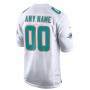 Miami Dolphins Nike Custom Game Jersey - White