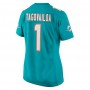 Tua Tagovailoa Miami Dolphins Nike Women's  Game Jersey -  Aqua