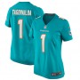 Tua Tagovailoa Miami Dolphins Nike Women's Game Jersey - Aqua