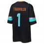 Tua Tagovailoa Miami Dolphins Nike Youth 2025 Rivalries Collection Game Jersey - Pitch Blue