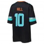 Tyreek Hill Miami Dolphins Nike Youth 2025 Rivalries Collection Game Jersey - Pitch Blue