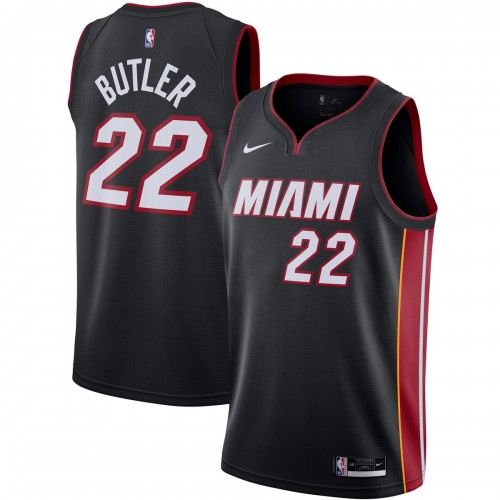 Jimmy Butler Miami Heat Nike 2020/21 Swingman Jersey - Black - Icon Edition
