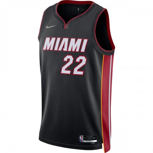 Jimmy Butler Miami Heat Nike 2021/22 Diamond Swingman Jersey - Icon Edition - Black