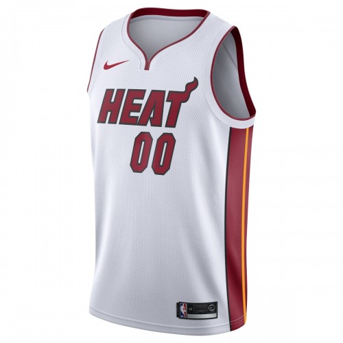 Miami Heat Nike 2020/21 Swingman Custom Jersey - Association Edition - White