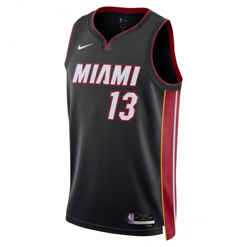 Bam Adebayo Miami Heat Nike Unisex 2022/23 Swingman Jersey - Icon Edition - Black