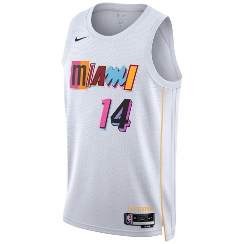 Tyler Herro Miami Heat Nike Unisex 2022/23 Swingman Jersey - City Edition - White