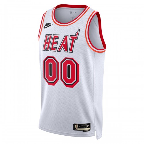 Miami Heat Nike Unisex 2022/23 Custom Swingman Jersey - Classic Edition - White
