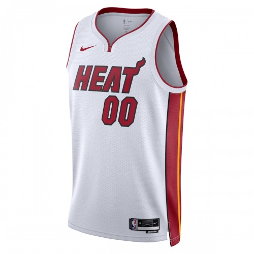 Miami Heat Nike Unisex 2022/23 Swingman Custom Jersey White - Association Edition