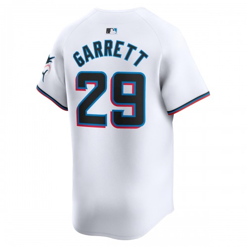 Braxton Garrett Miami Marlins Nike Home Limited Player Jersey - White