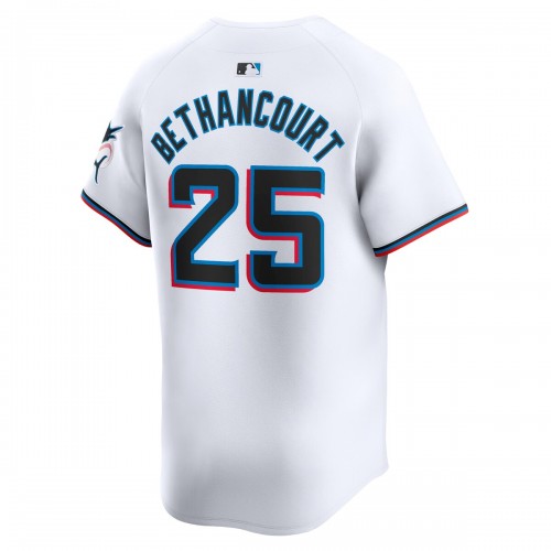 Christian Bethancourt Miami Marlins Nike Home Limited Player Jersey - White