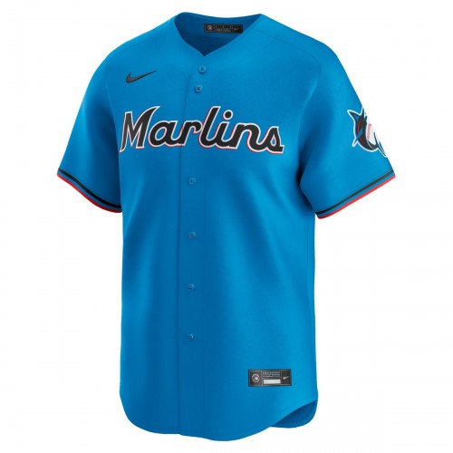 Jazz Chisholm Jr. Miami Marlins Nike Alternate Limited Player Jersey – Blue