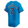 Jazz Chisholm Jr. Miami Marlins Nike Alternate Limited Player Jersey – Blue