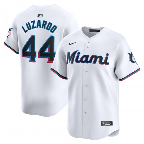 Jesus Luzardo Miami Marlins Nike Home Limited Player Jersey - White