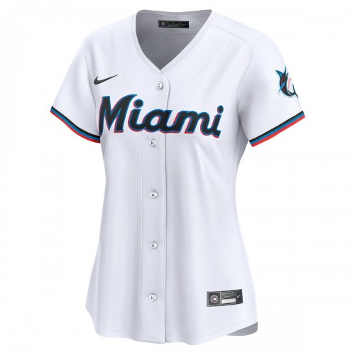 Jazz Chisholm Jr. Miami Marlins Nike Women's Home Limited Player Jersey - White