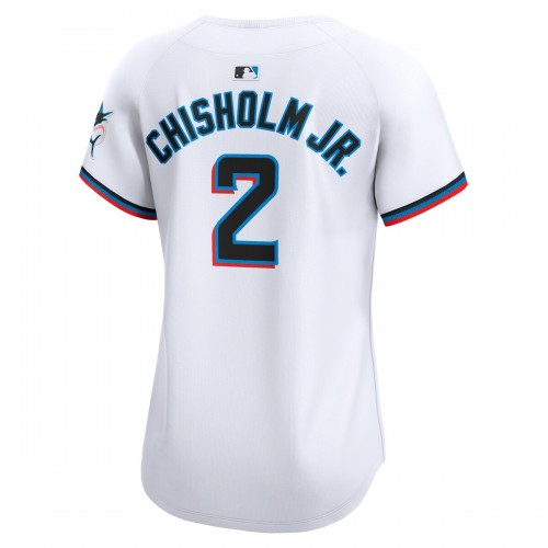 Jazz Chisholm Jr. Miami Marlins Nike Women's Home Limited Player Jersey - White