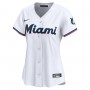 Miami Marlins Nike Women's Home Limited Jersey - White