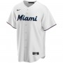 Miami Marlins Nike Youth Home Replica Custom Jersey - White