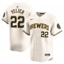 Christian Yelich Milwaukee Brewers Nike Home Limited Player Jersey - Cream