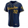 Christian Yelich Milwaukee Brewers Nike Alternate Authentic Player Jersey - Navy Christian Yelich Milwaukee Brewers Nike Alternate Authentic Player Jersey - Navy