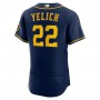 Christian Yelich Milwaukee Brewers Nike Alternate Authentic Player Jersey - Navy Christian Yelich Milwaukee Brewers Nike Alternate Authentic Player Jersey - Navy