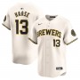 Eric Haase Milwaukee Brewers Nike Home Limited Player Jersey - Cream