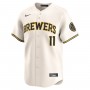 Rowdy Tellez Milwaukee Brewers Nike Home Limited Player Jersey - Cream