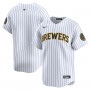 Milwaukee Brewers Nike  Alternate Limited Jersey – White