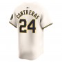 William Contreras Milwaukee Brewers Nike Home Limited Player Jersey - Cream