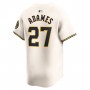 Willy Adames Milwaukee Brewers Nike Home Limited Player Jersey - Cream