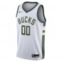 Milwaukee Bucks Nike 2020/21 Swingman Custom Jersey - Association Edition - White