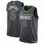 Anthony Edwards Minnesota Timberwolves Jordan Brand Unisex Swingman Jersey - Statement Edition - Charcoal Anthony Edwards Minnesota Timberwolves Jordan Brand Unisex Swingman Jersey - Statement Edition - Charcoal