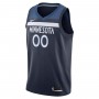 Minnesota Timberwolves Nike Swingman Custom Jersey Navy - Icon Edition