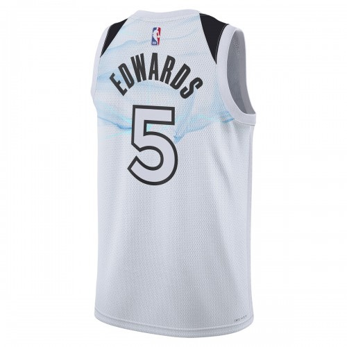 Anthony Edwards Minnesota Timberwolves Nike Unisex 2024/25 Swingman Player Jersey - City Edition - White Anthony Edwards Minnesota Timberwolves Nike Unisex 2024/25 Swingman Player Jersey - City Edition - White