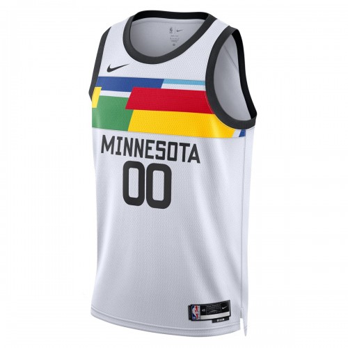 Minnesota Timberwolves Nike Unisex 2022/23 Swingman Custom Jersey - City Edition - White