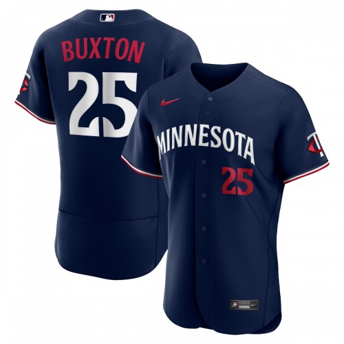 Byron Buxton Minnesota Twins Nike Alternate Authentic Official Player Jersey - Navy