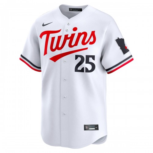 Byron Buxton Minnesota Twins Nike Home Limited Player Jersey - White