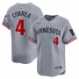 Carlos Correa Minnesota Twins Nike Road Limited Player Jersey – Gray