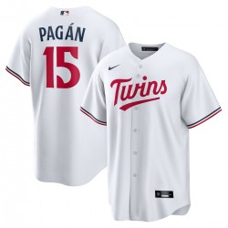 Emilio Pagán Minnesota Twins Nike Home Replica Player Jersey - White Emilio Pagán Minnesota Twins Nike Home Replica Player Jersey - White