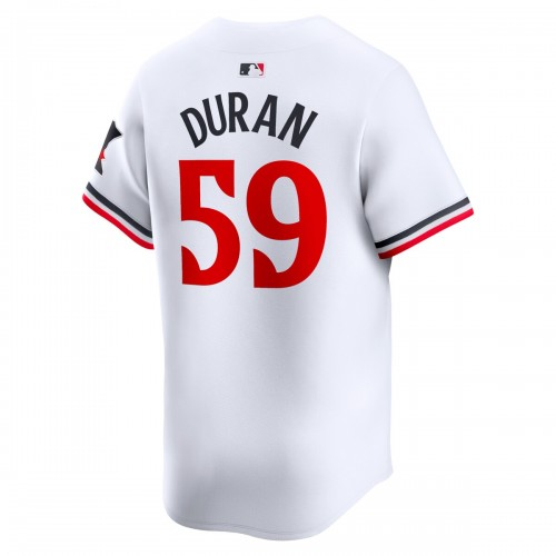 Jhoan Duran Minnesota Twins Nike Home Limited Player Jersey - White