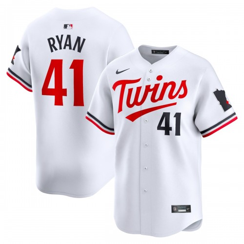 Joe Ryan Minnesota Twins Nike Home Limited Player Jersey - White