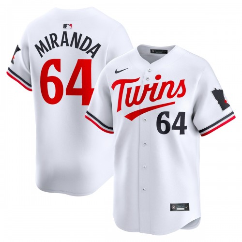 Jose Miranda Minnesota Twins Nike Home Limited Player Jersey - White