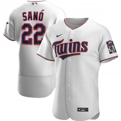 Miguel Sano Minnesota Twins Nike Home Authentic Player Jersey - White